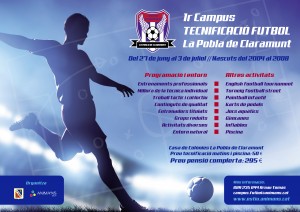 Campus Futbol La Pobla de Claramunt (folletó)